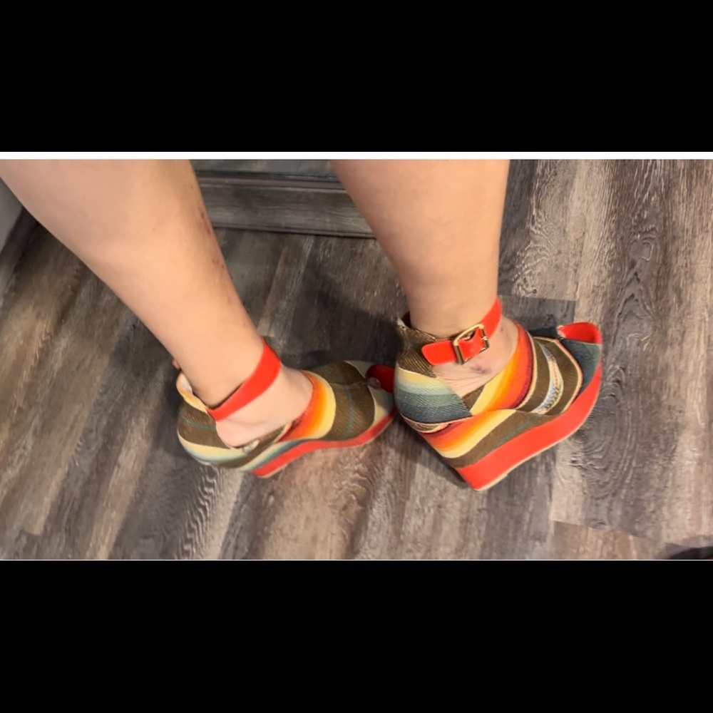 Fun Festival Platform Wedges